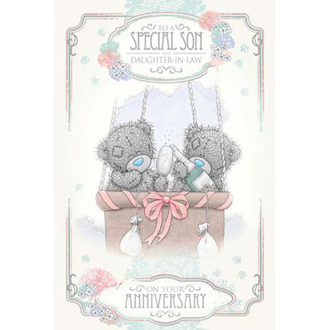 Son and Daughter-in-Law Me to You Bear Anniversary Card £2.49